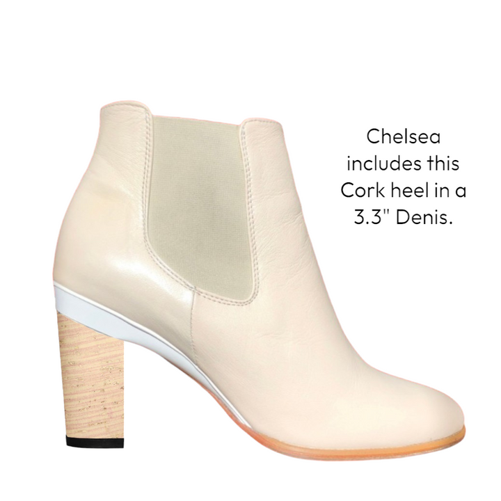 Chelsea Almond Booty with Interchangeable Heels