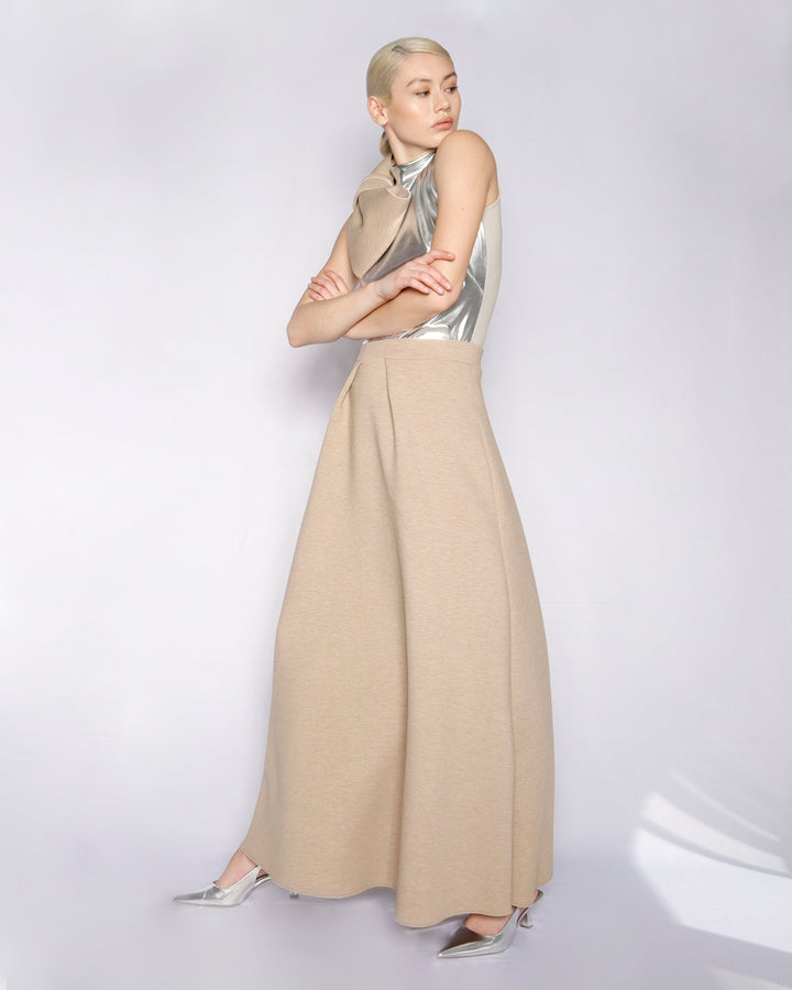 Maison Marie Saint Pierre | Skirt | DAVE | Beige