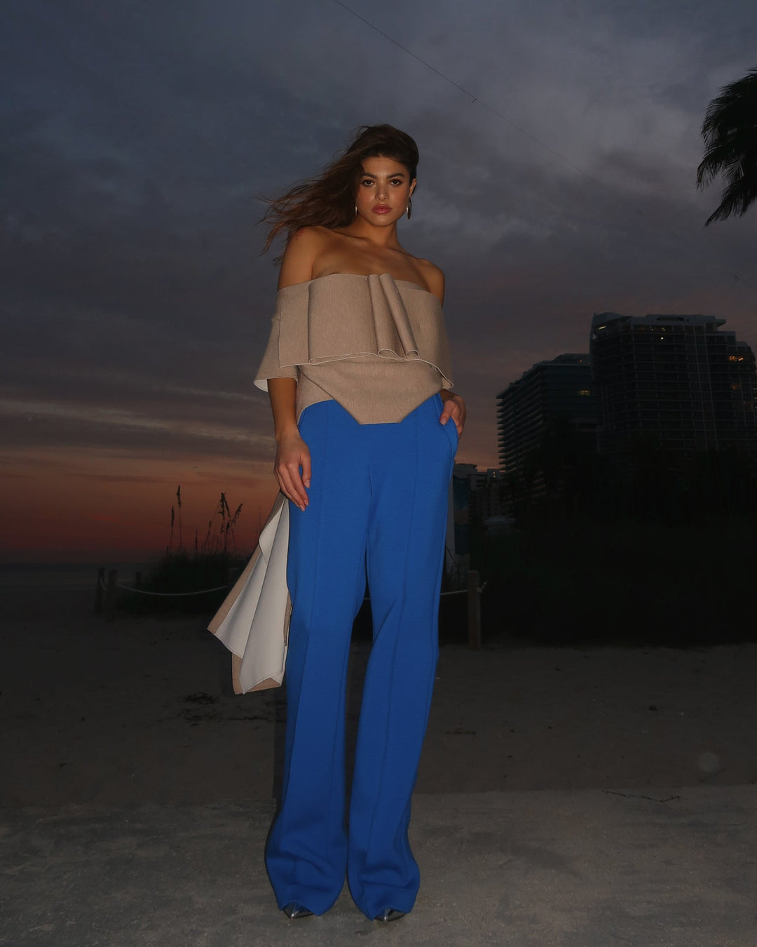 Maison Marie Saint Pierre | Pants | DELMIRA | Royal Blue