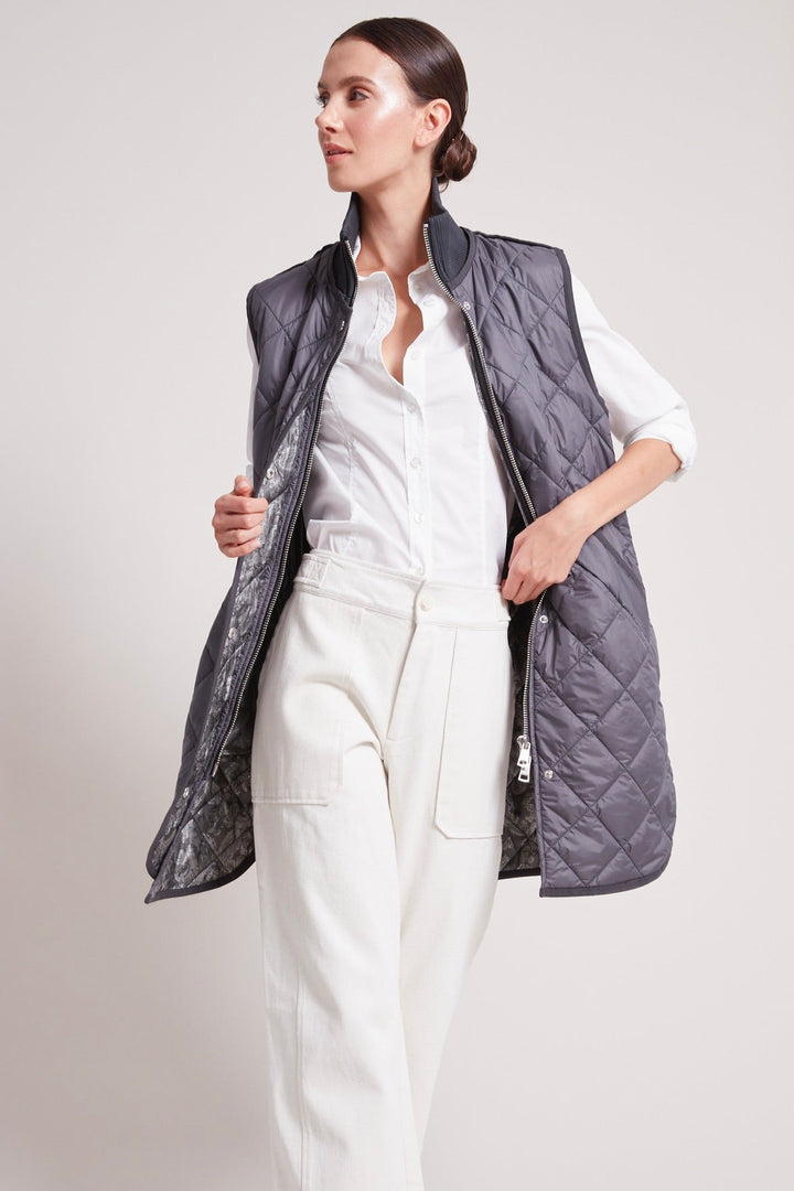 Destiny sleeveless quilted vest