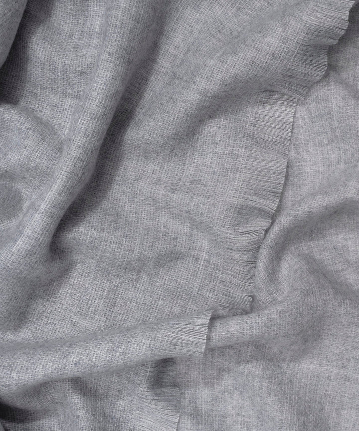 Essential Woven Travel Wrap in color Grey Heather