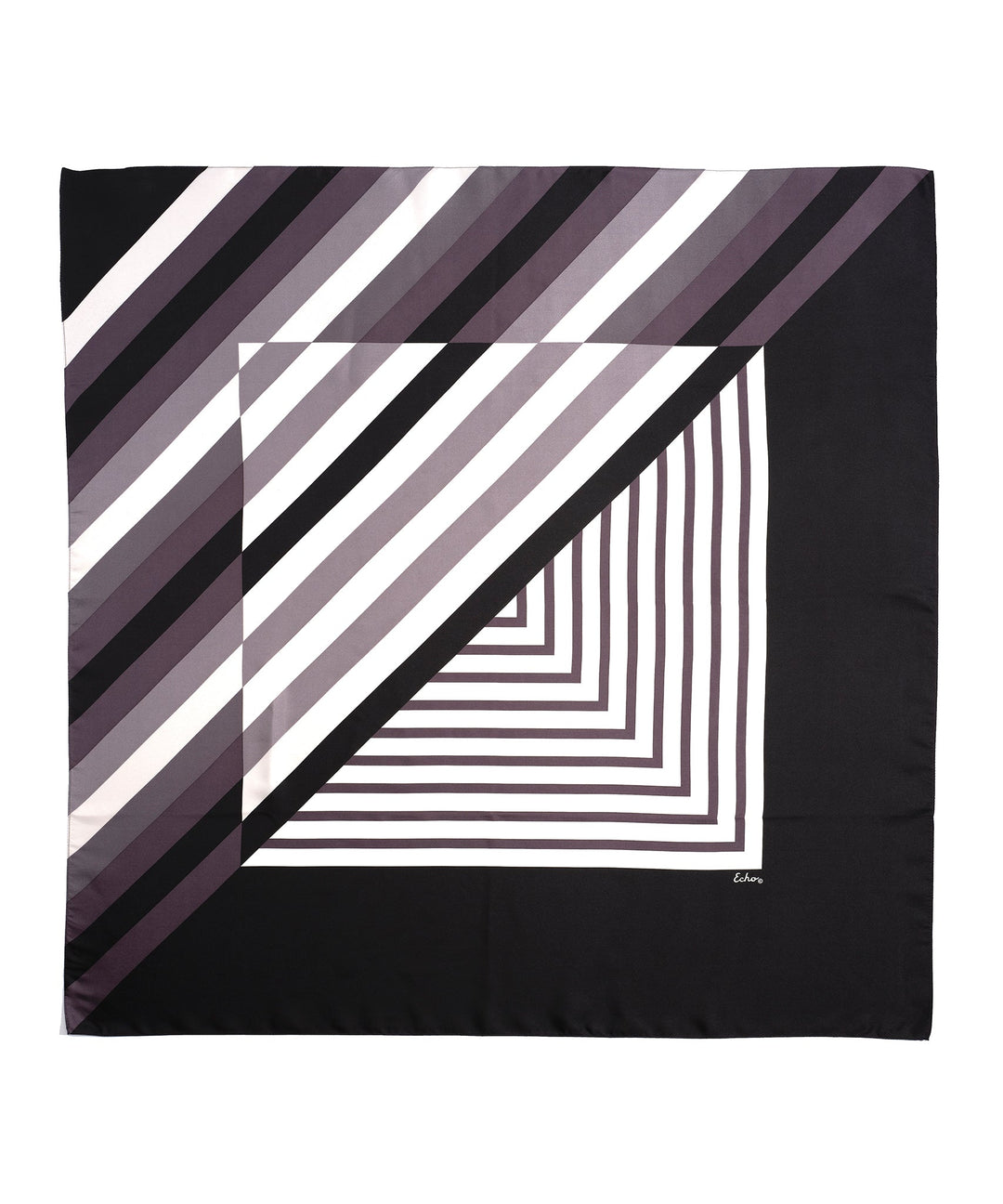 Super Stripe Square in color Black