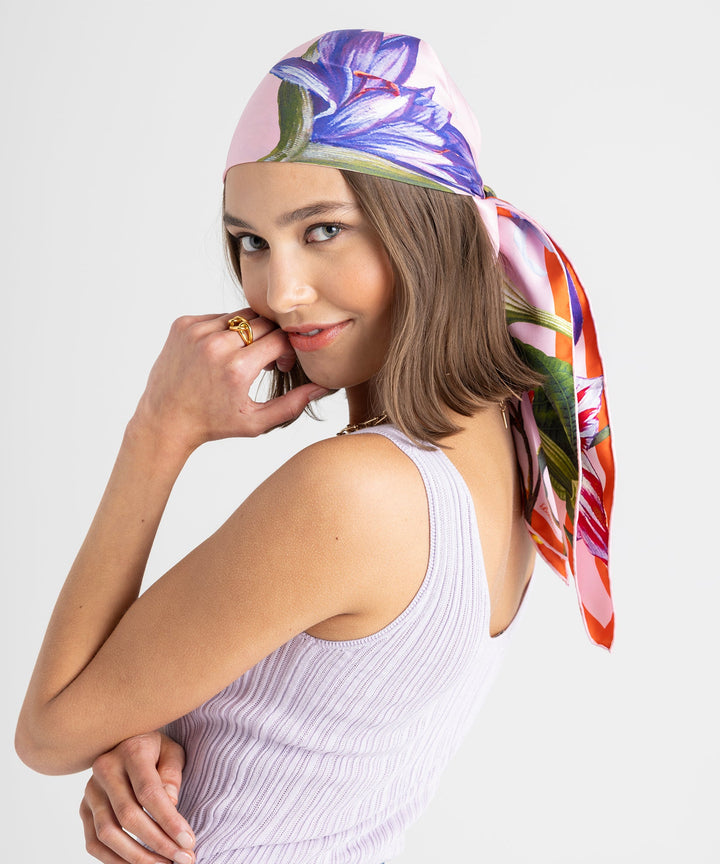 Botanica 35" Silk Square Scarf