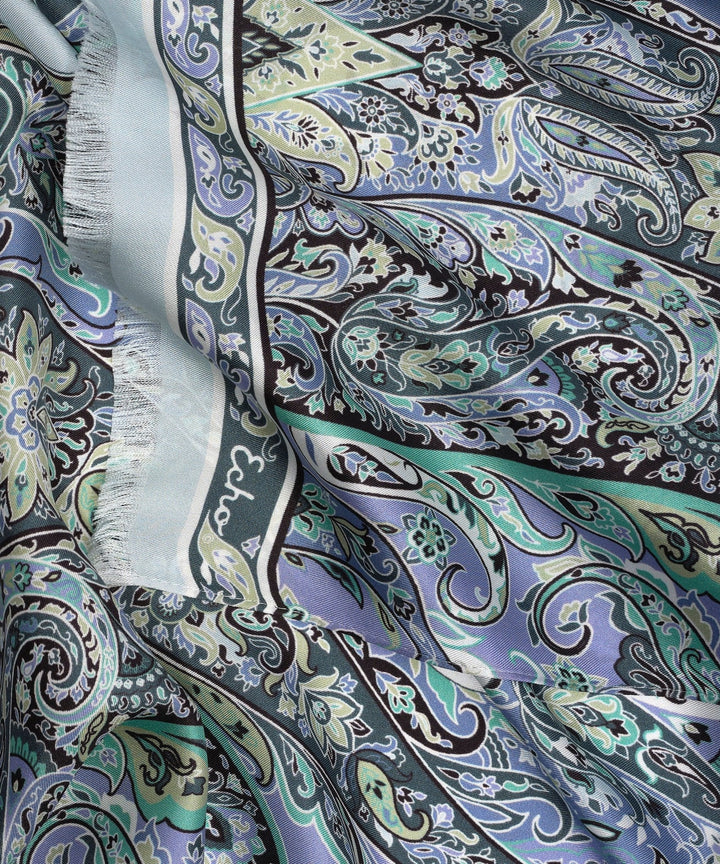 Manor Paisley Oblong Scarf