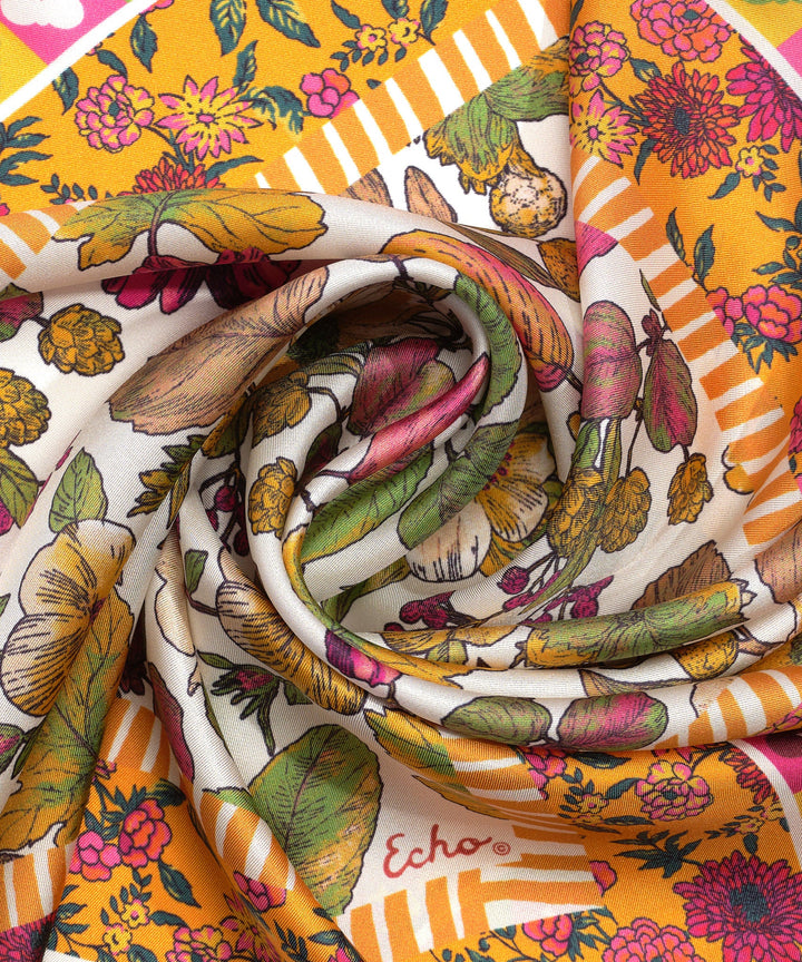 Forest Floor Silk Bandana