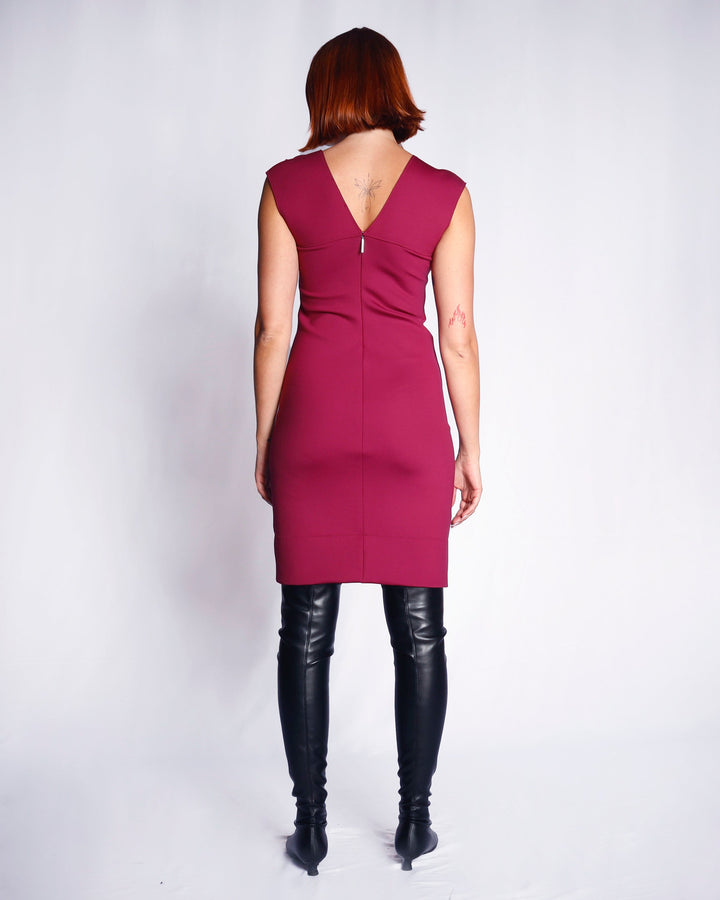 Dress GALI1 | Aubergine