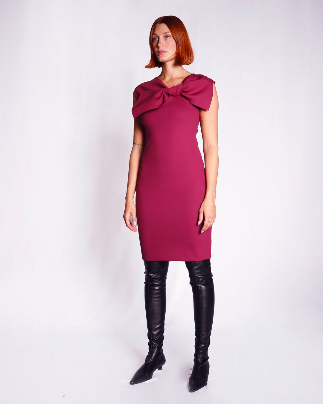 Dress GALI1 | Aubergine