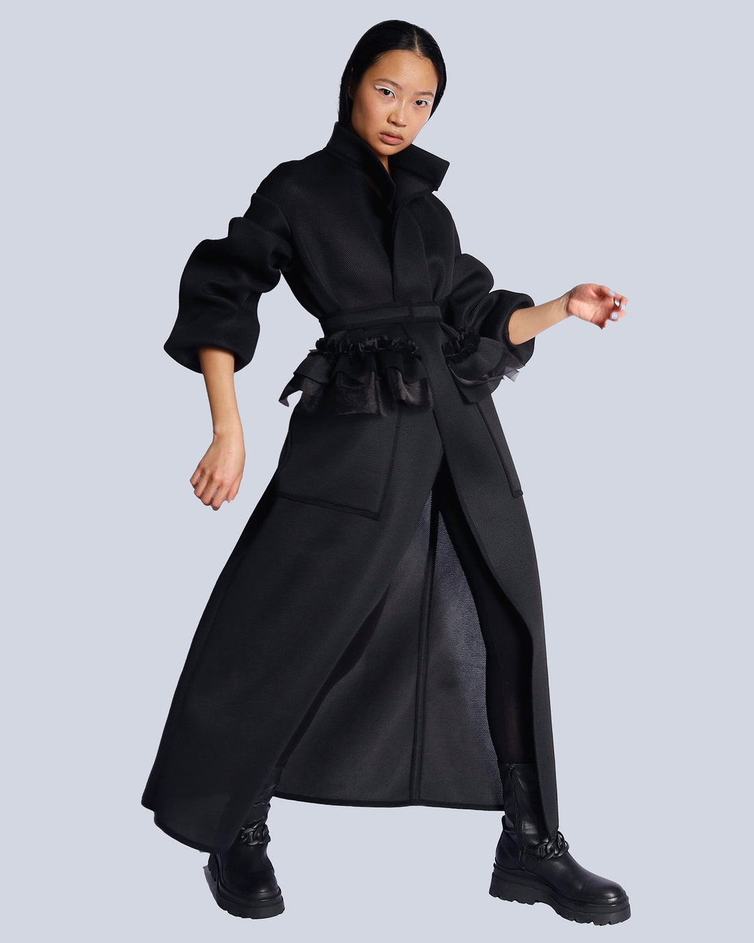 Maison Marie Saint Pierre | Coat | ISABELLA | Black