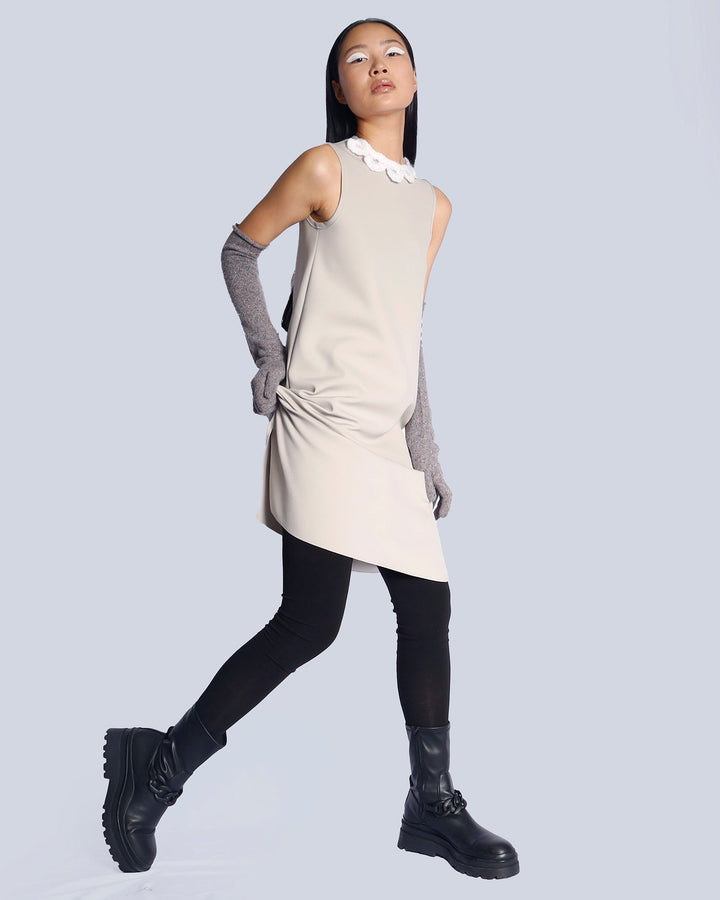 Maison Marie Saint Pierre  Dress | ISLA | Fog | White