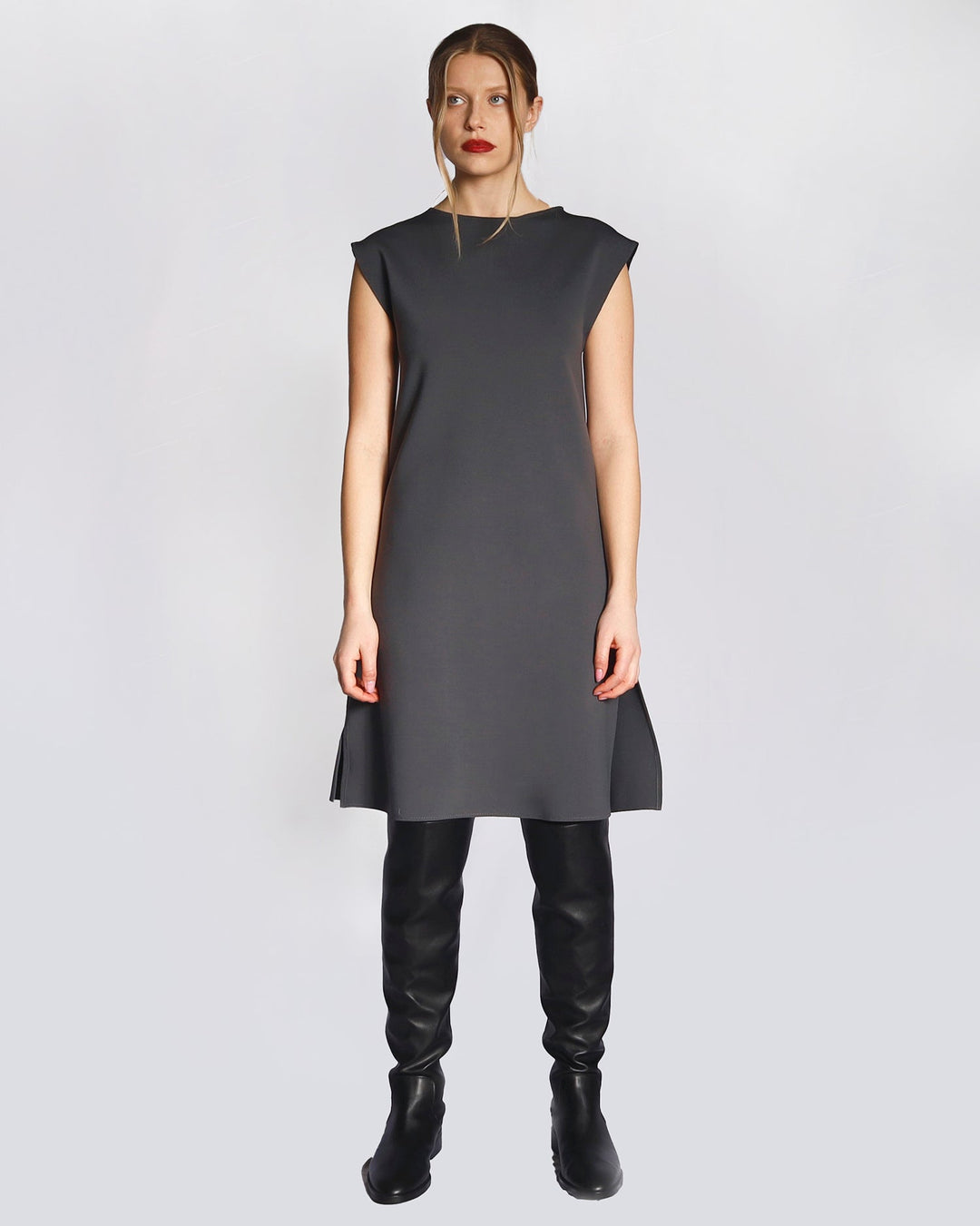 Maison Marie Saint Pierre | Dress | HEYWOOD | Dark Charcoal