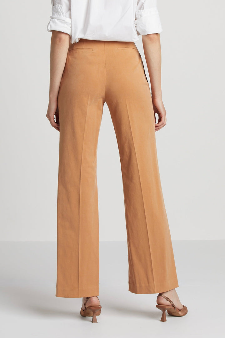 Preston Straight Leg Stretch Trouser With Pin Tuck