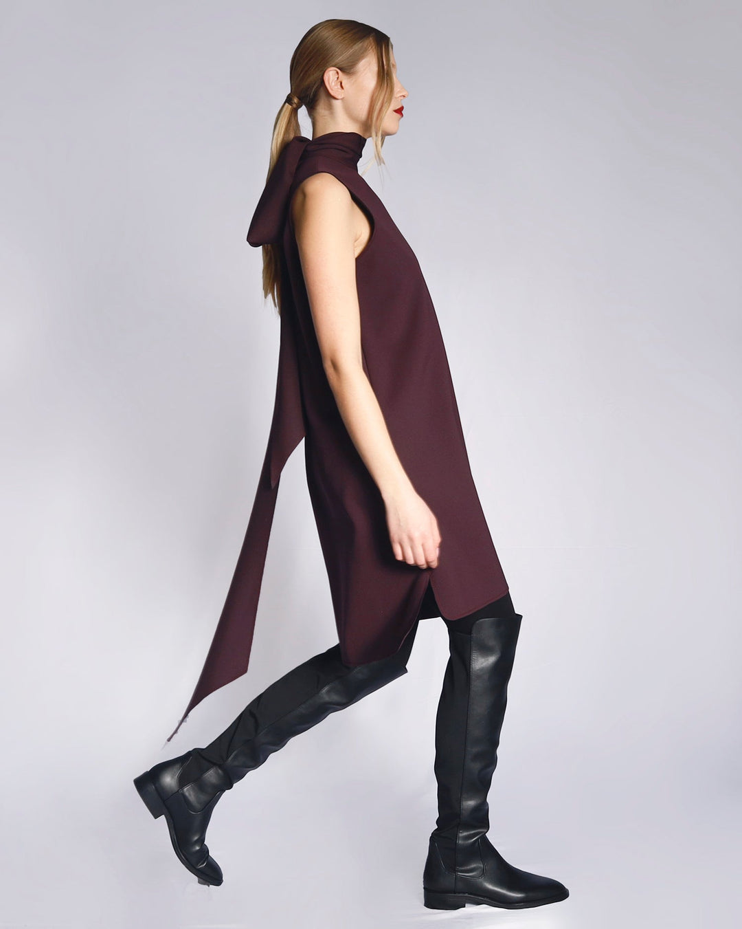 Maison Marie Saint Pierre | Dress | HUTCHINSON | Plum