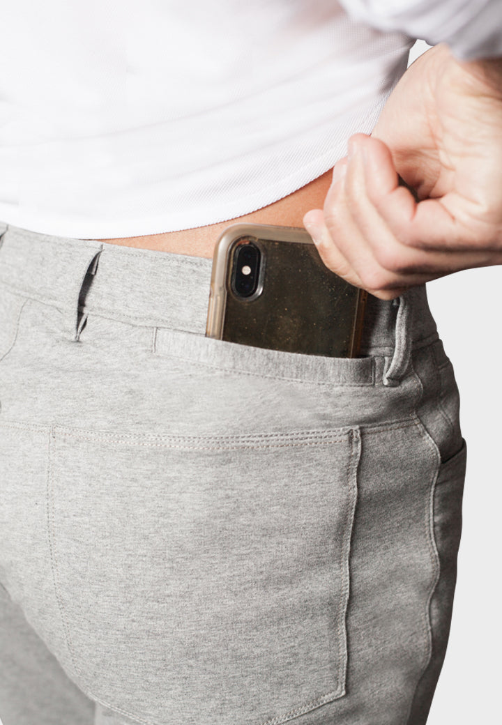 High-Five Tech Pants Heather Grey