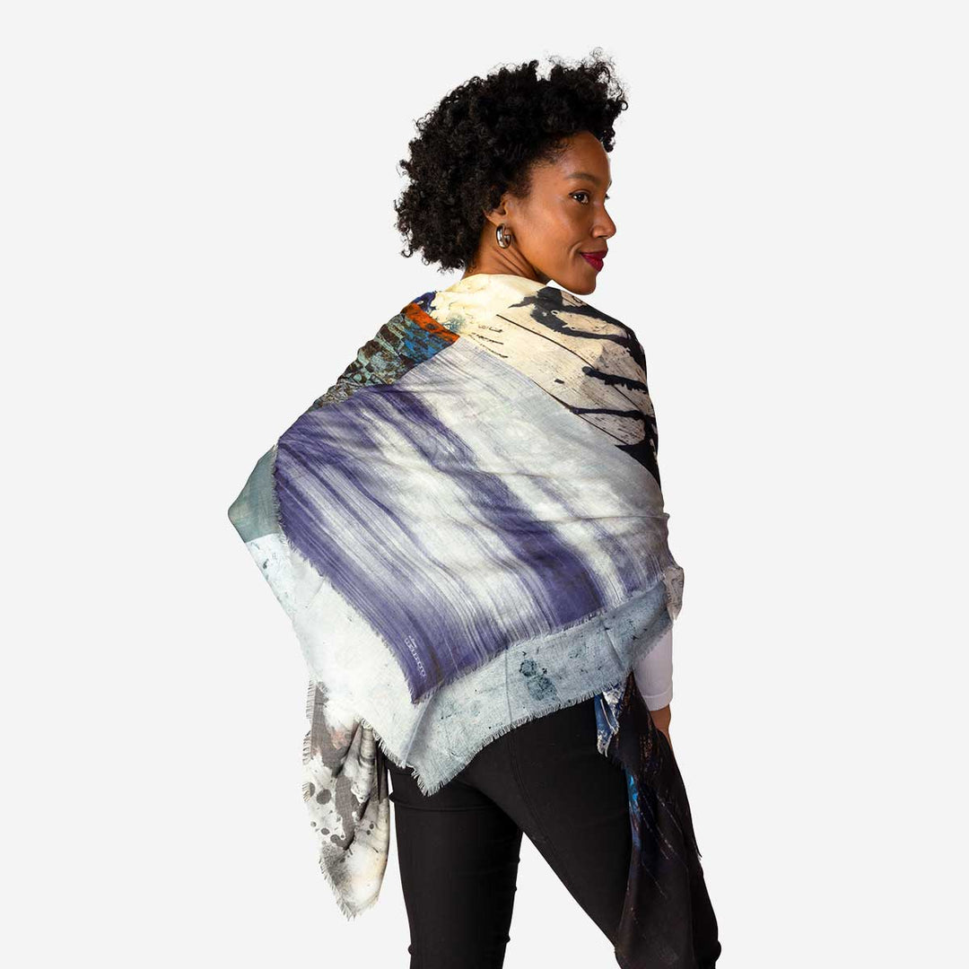 High Seas Silk Modal Scarf