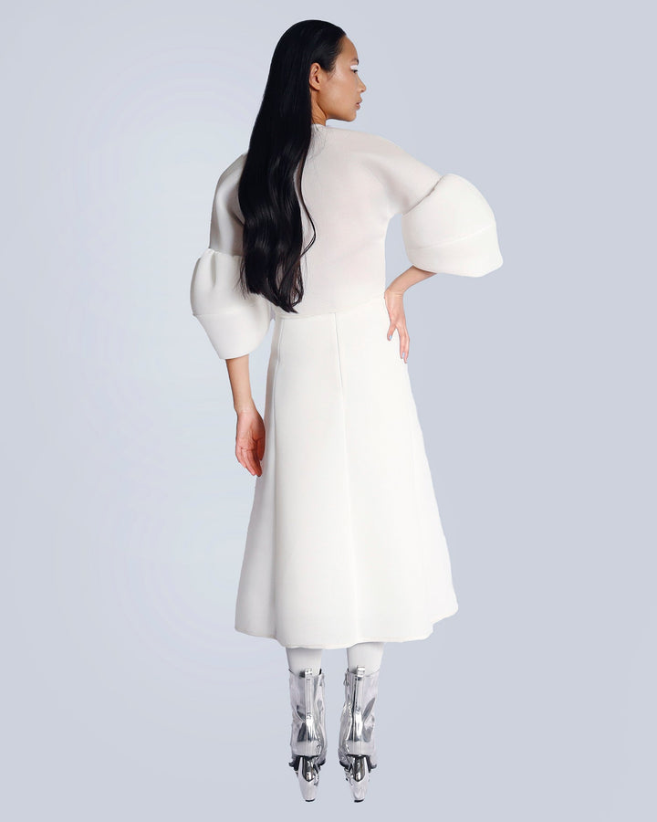 Maison Marie Saint Pierre | Jacket | ISMAL | White | Skirt | IMANI | White