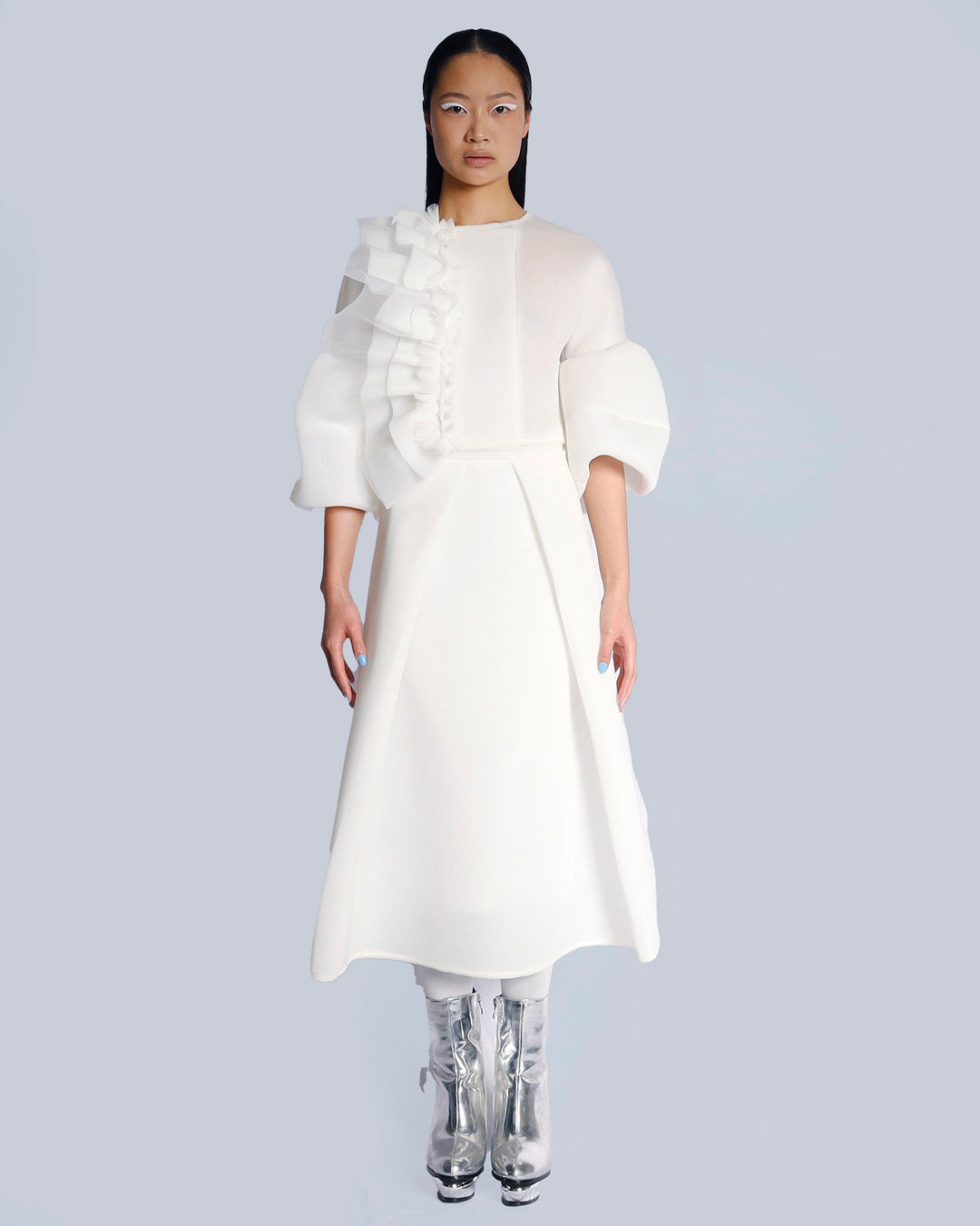 Maison Marie Saint Pierre | Jacket | ISMAL | White | Skirt | IMANI | White