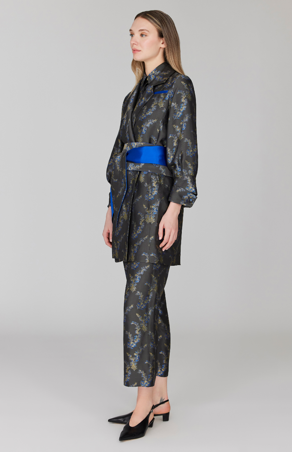 PREORDER Feather Jacquard Double Sided Sash