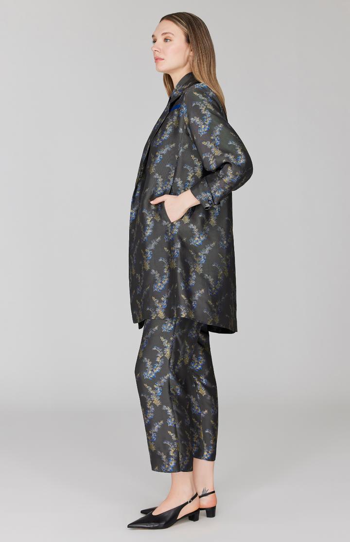 PREORDER Feather Jacquard Oversized Jacket