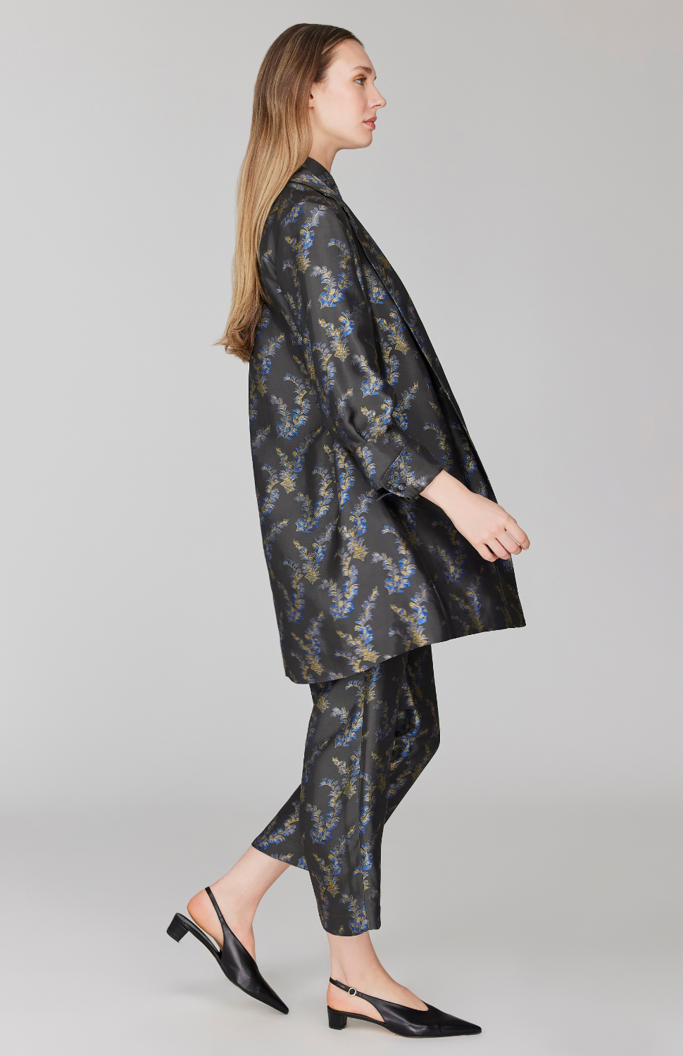 PREORDER Feather Jacquard Oversized Jacket