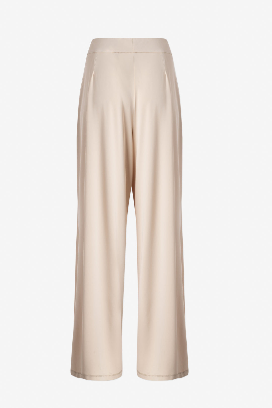 Wide leg pleated pant