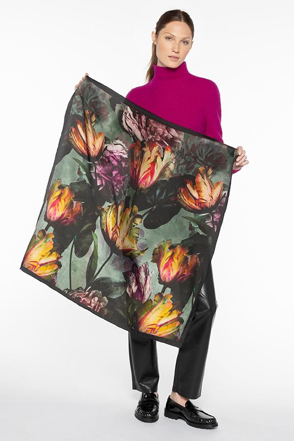 Botanical Print Scarf