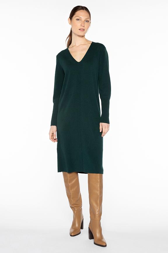 Vee Neck Dress