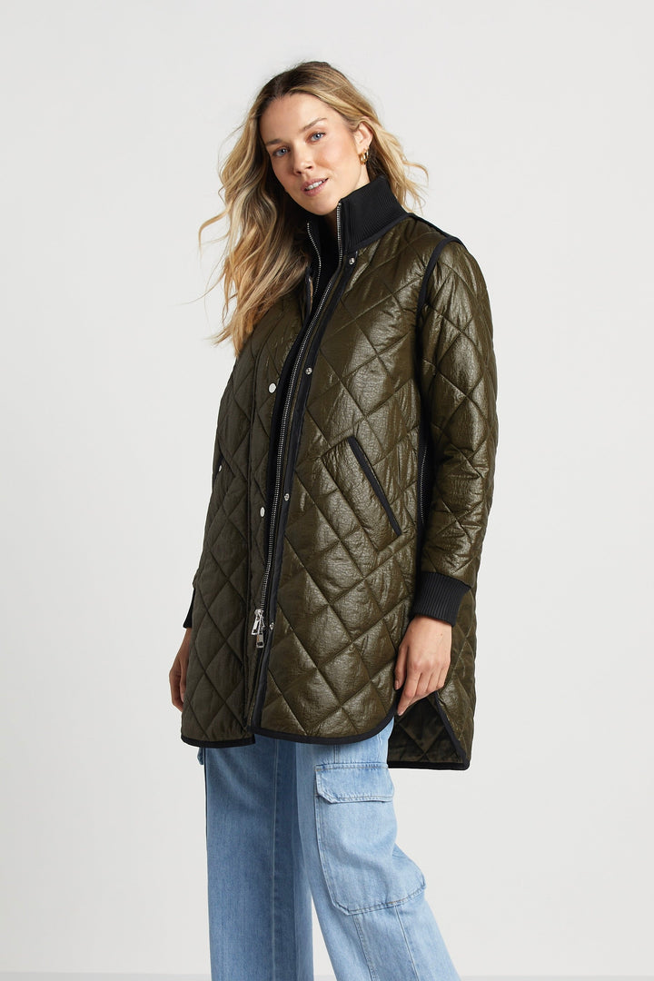 Libby Quilted Full Zip Coat