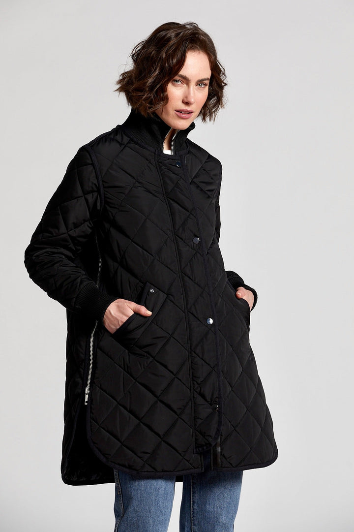 Libby Quilted Full Zip Coat