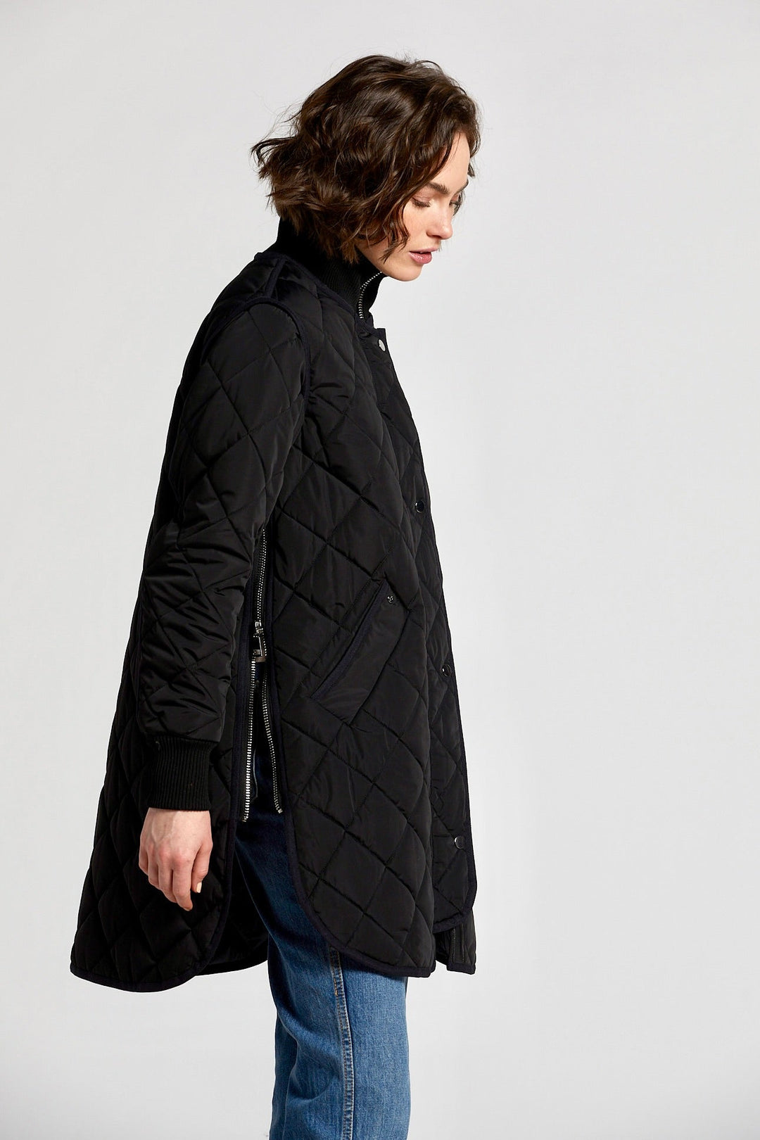 Libby Quilted Full Zip Coat