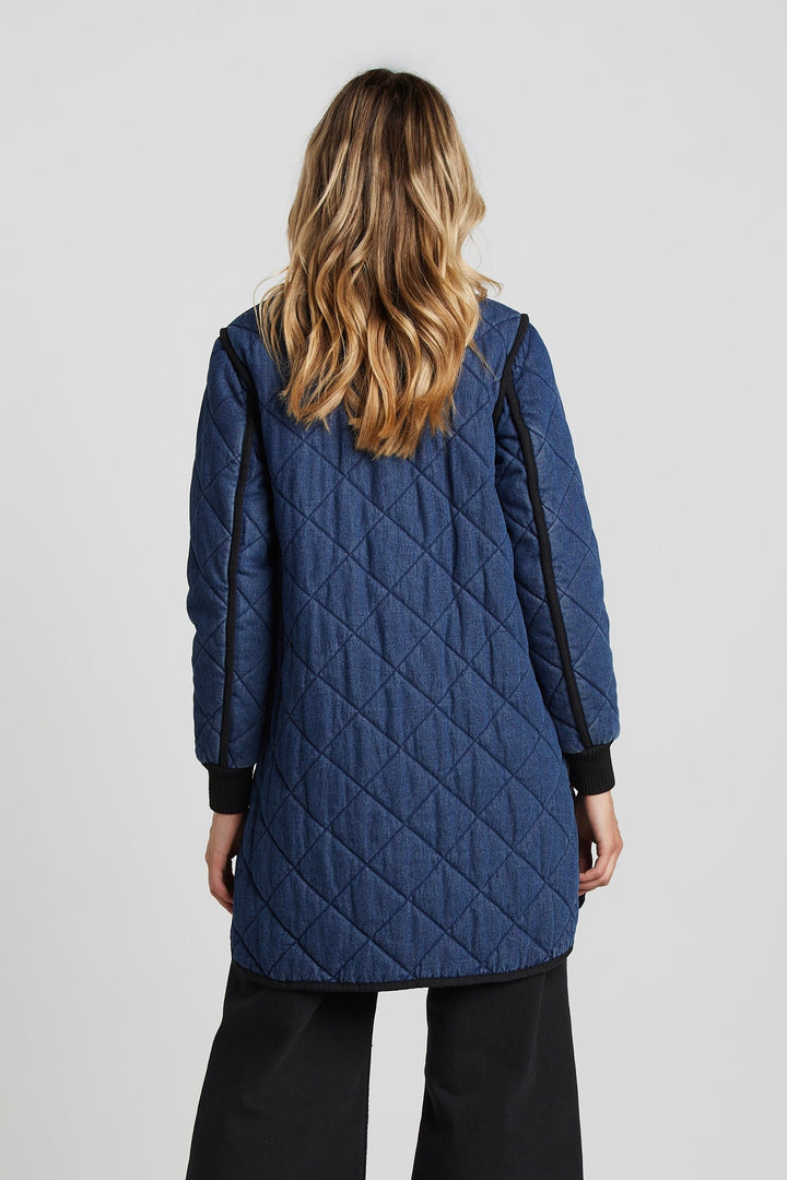 Libby Quilted Full Zip Coat