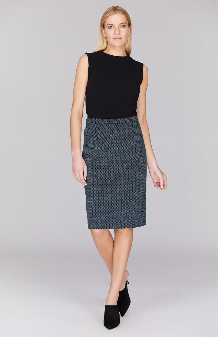 Sparkle Honeycomb Narrow Skirt