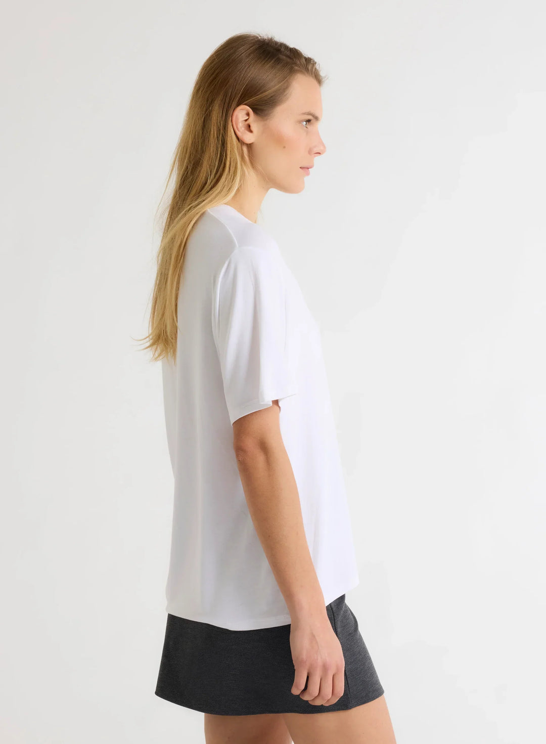 Soft Touch Long Sleeve Crewneck T-Shirt