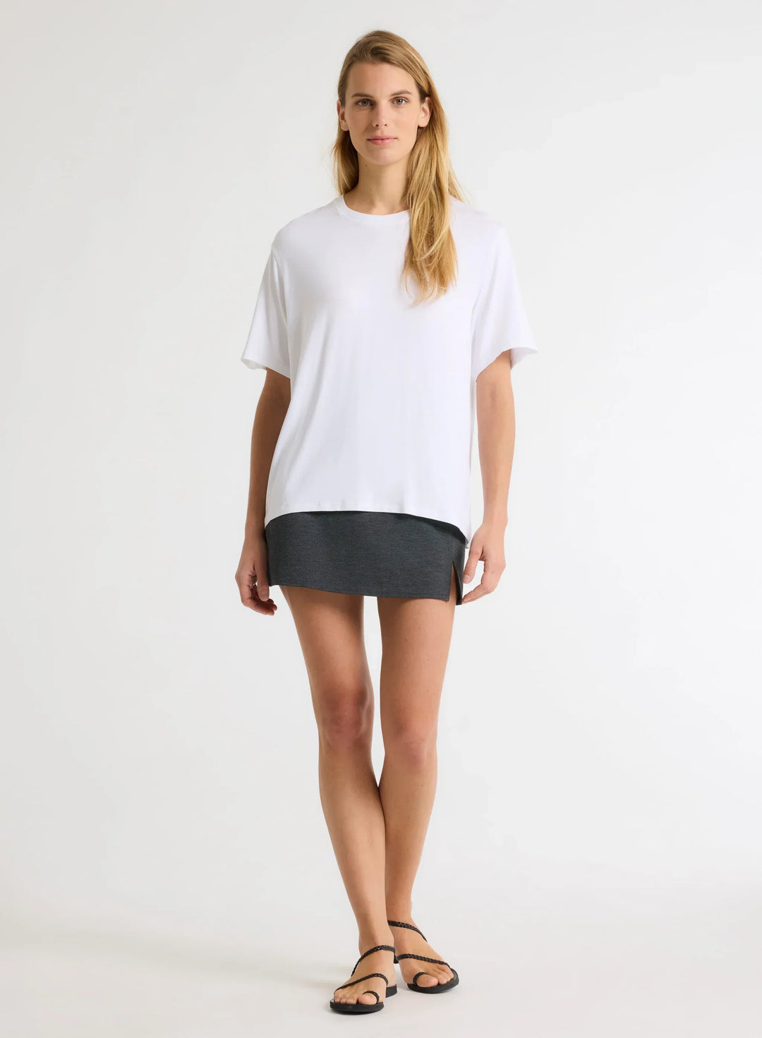 Soft Touch Long Sleeve Crewneck T-Shirt