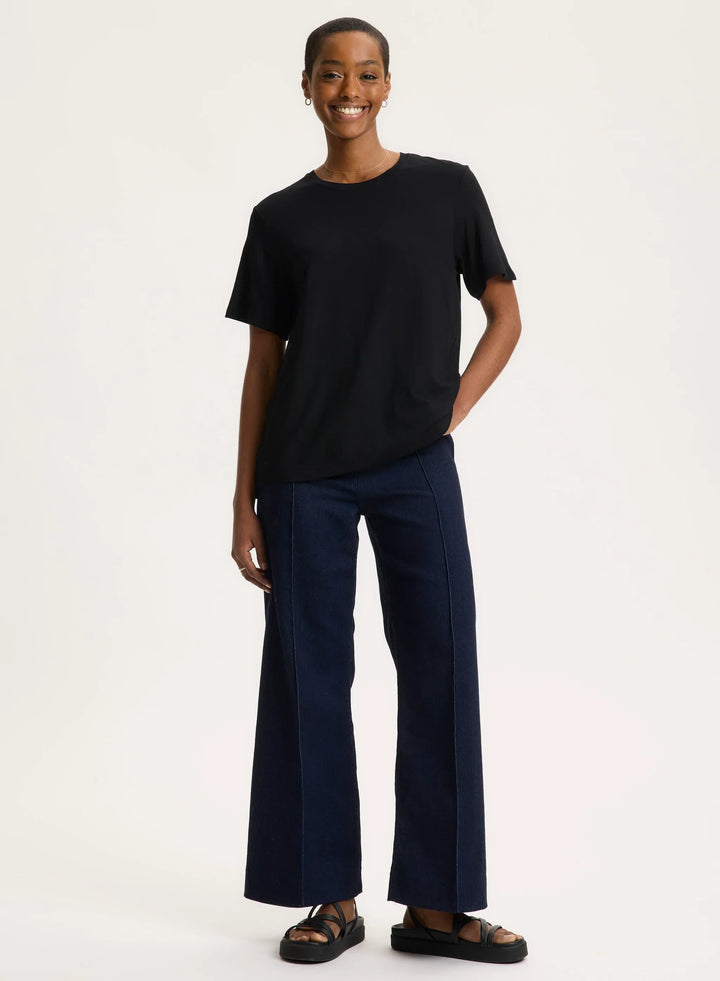 Soft Touch Long Sleeve Crewneck T-Shirt