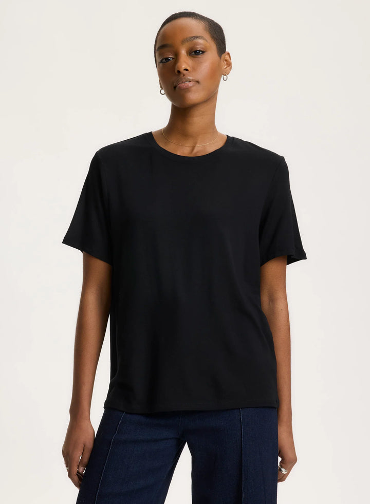 Soft Touch Long Sleeve Crewneck T-Shirt