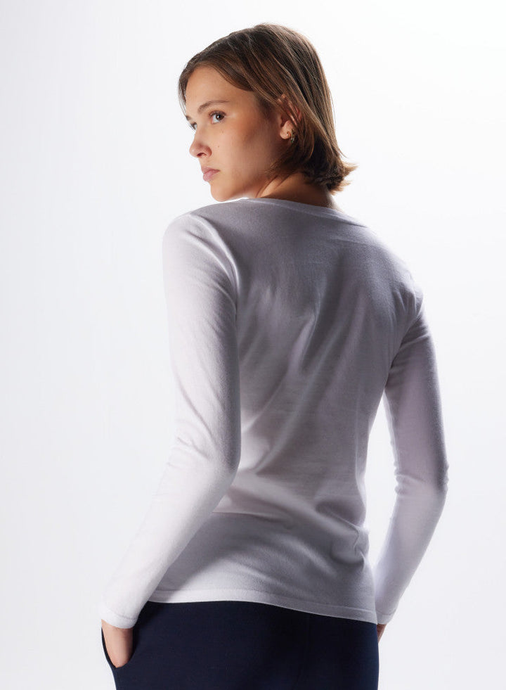 Soft Touch Long Sleeve V-Neck T-Shirt