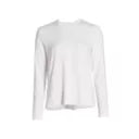 Soft Touch Semi Relaxed Long Sleeve Crewneck T-Shirt