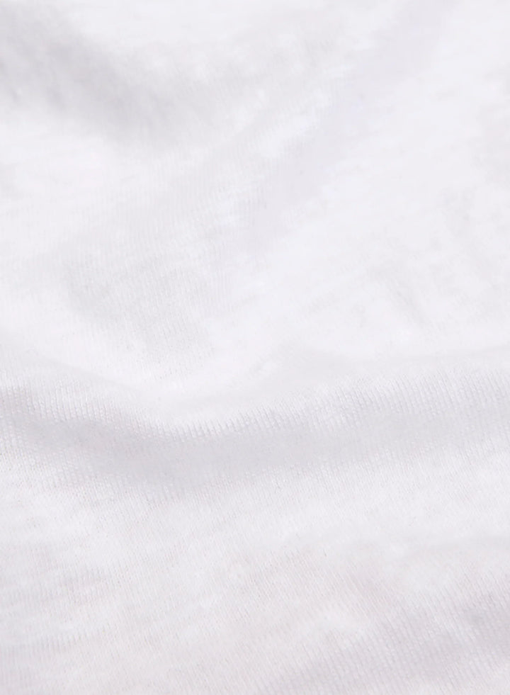 Stretch Linen Double V-Neck Tank