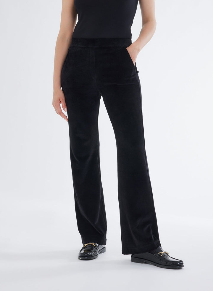 Velour Wide Leg Pant