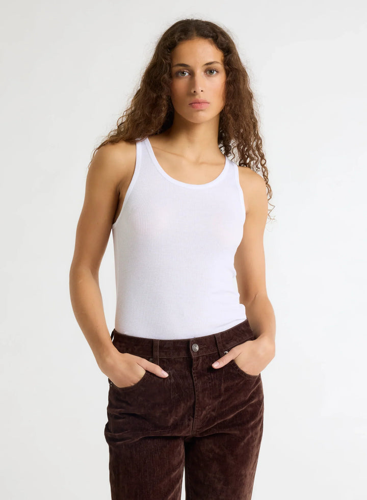 Lyocell Cotton Baby Rib Tank
