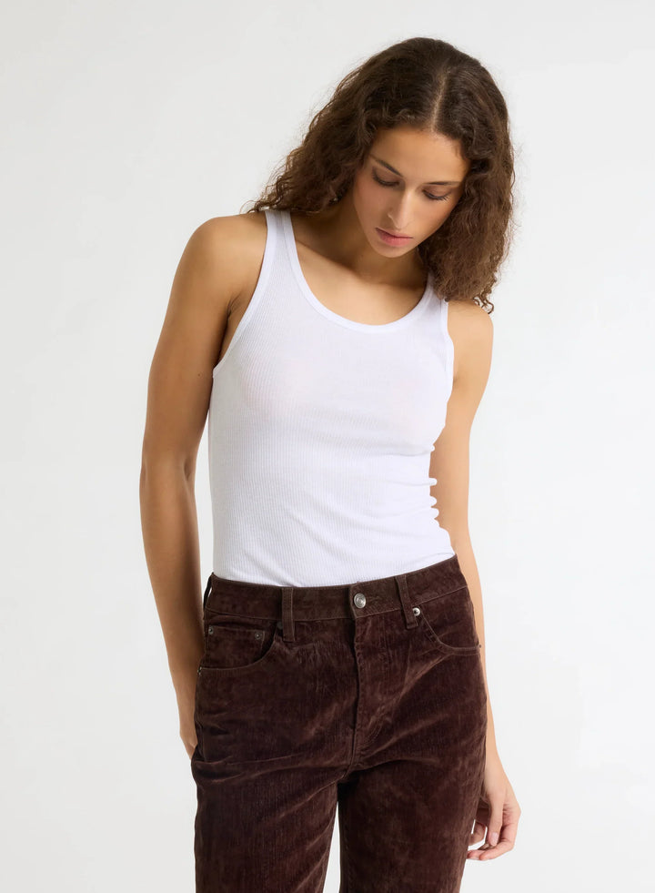 Lyocell Cotton Baby Rib Tank
