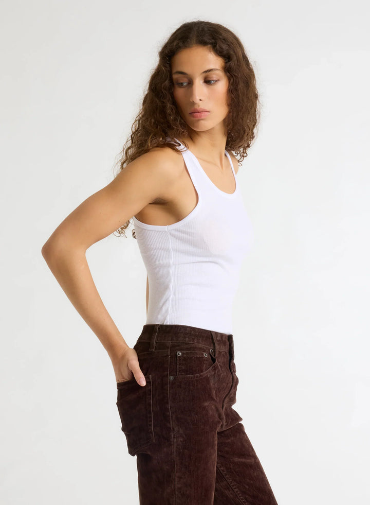 Lyocell Cotton Baby Rib Tank