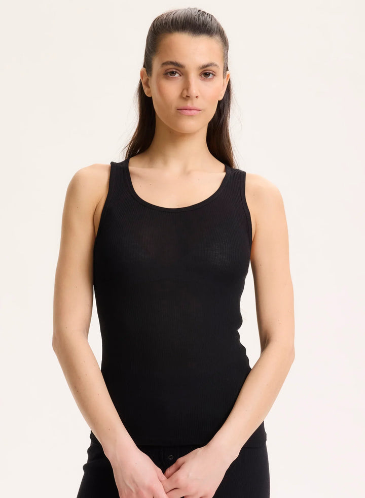 Lyocell Cotton Baby Rib Tank