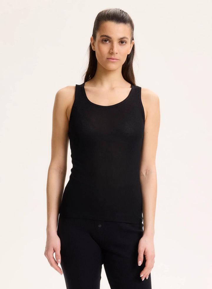 Lyocell Cotton Baby Rib Tank
