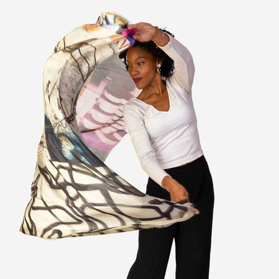 Nouvelle Vague Silk Modal Scarf