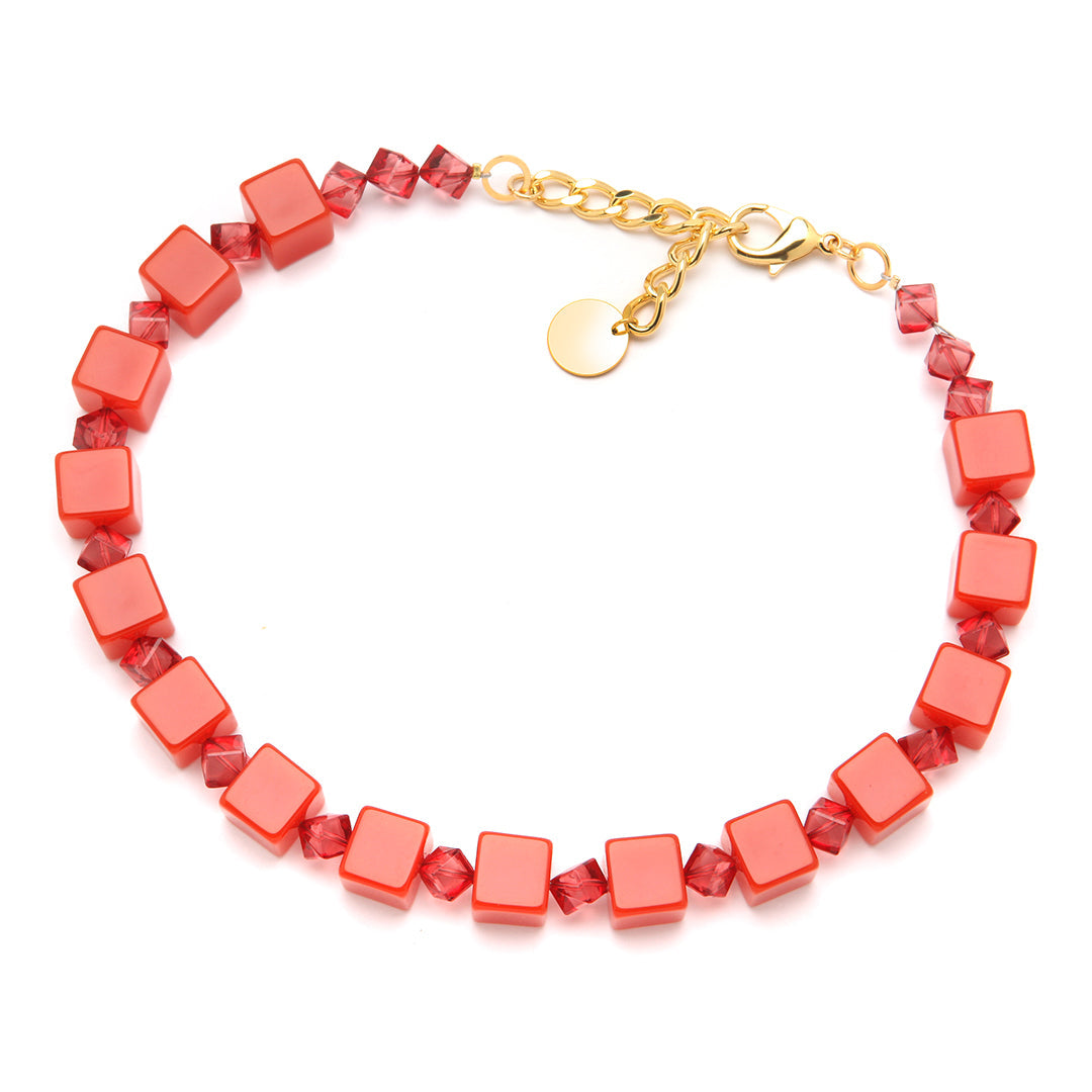 Carina Necklace Coral