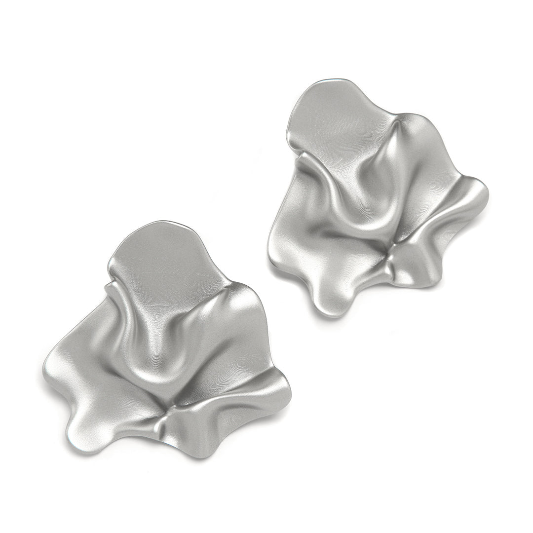 Azalea Clip Earring Silver