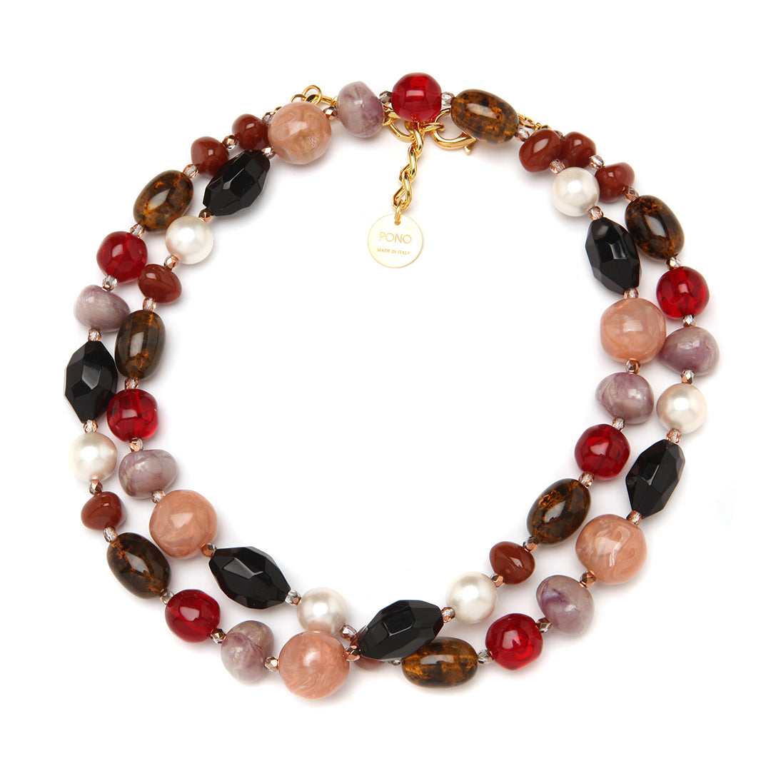 Sandra Necklace Ruby