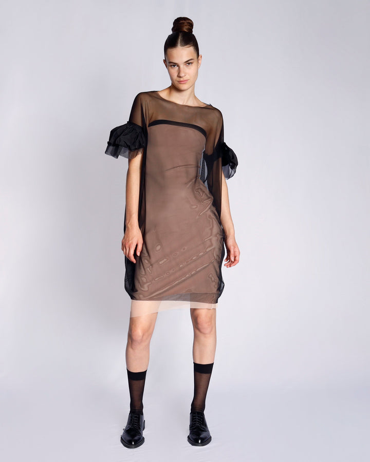 Maison Marie Saint Pierre | Dress | EBER | Black | Blossom