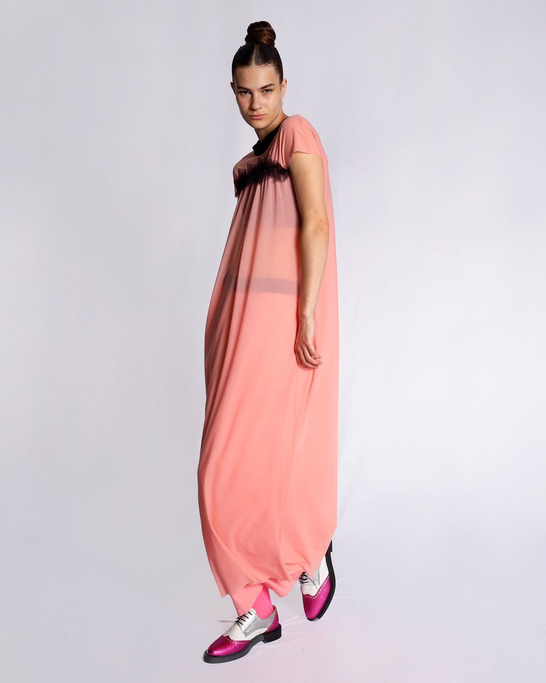 Maison Marie Saint Pierre | Dress | EVIVAETA | Hibiscus | Black